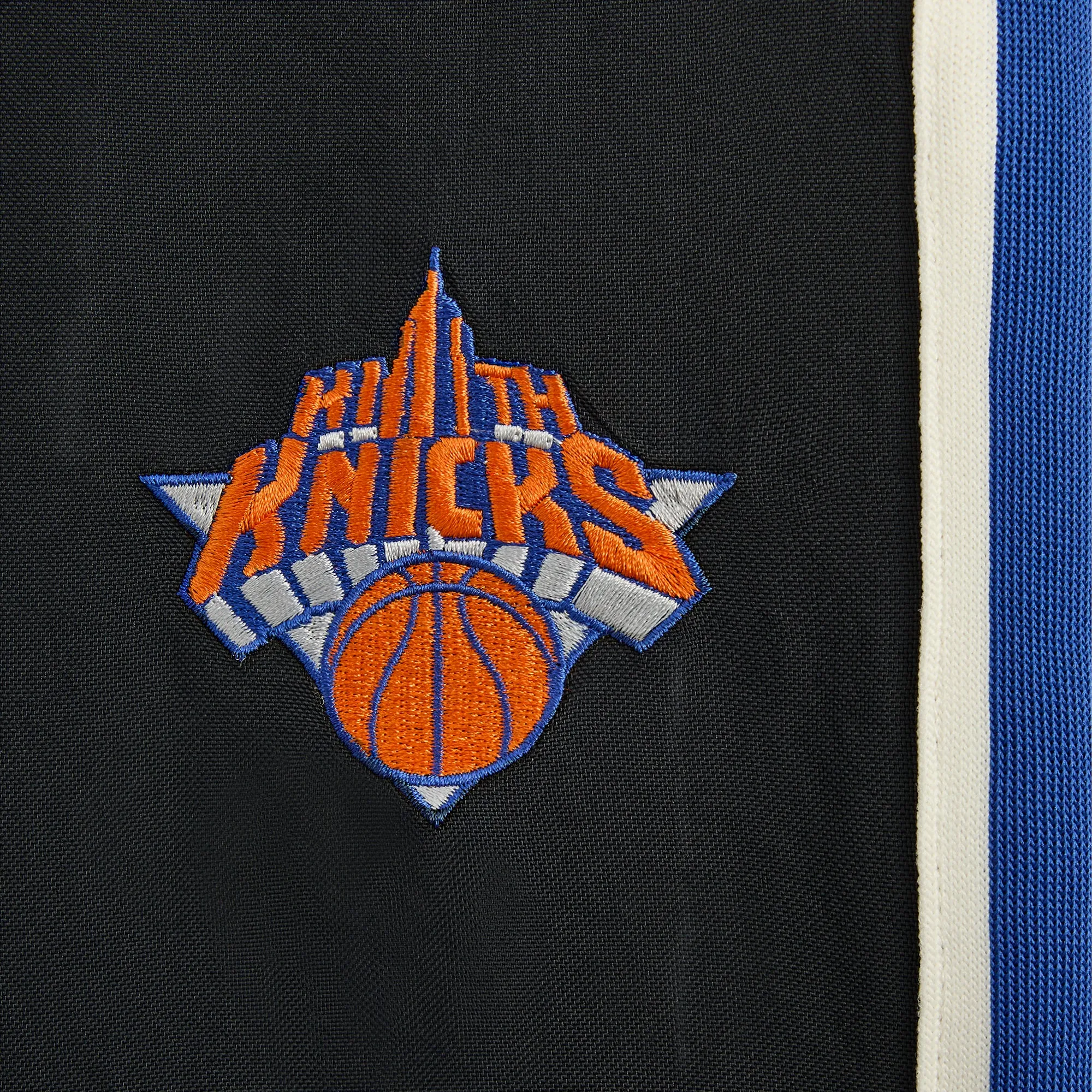 Kith for the New York Knicks Vintage Nylon Wide Leg Pant - Black sold by Kith product image thumbnail 3