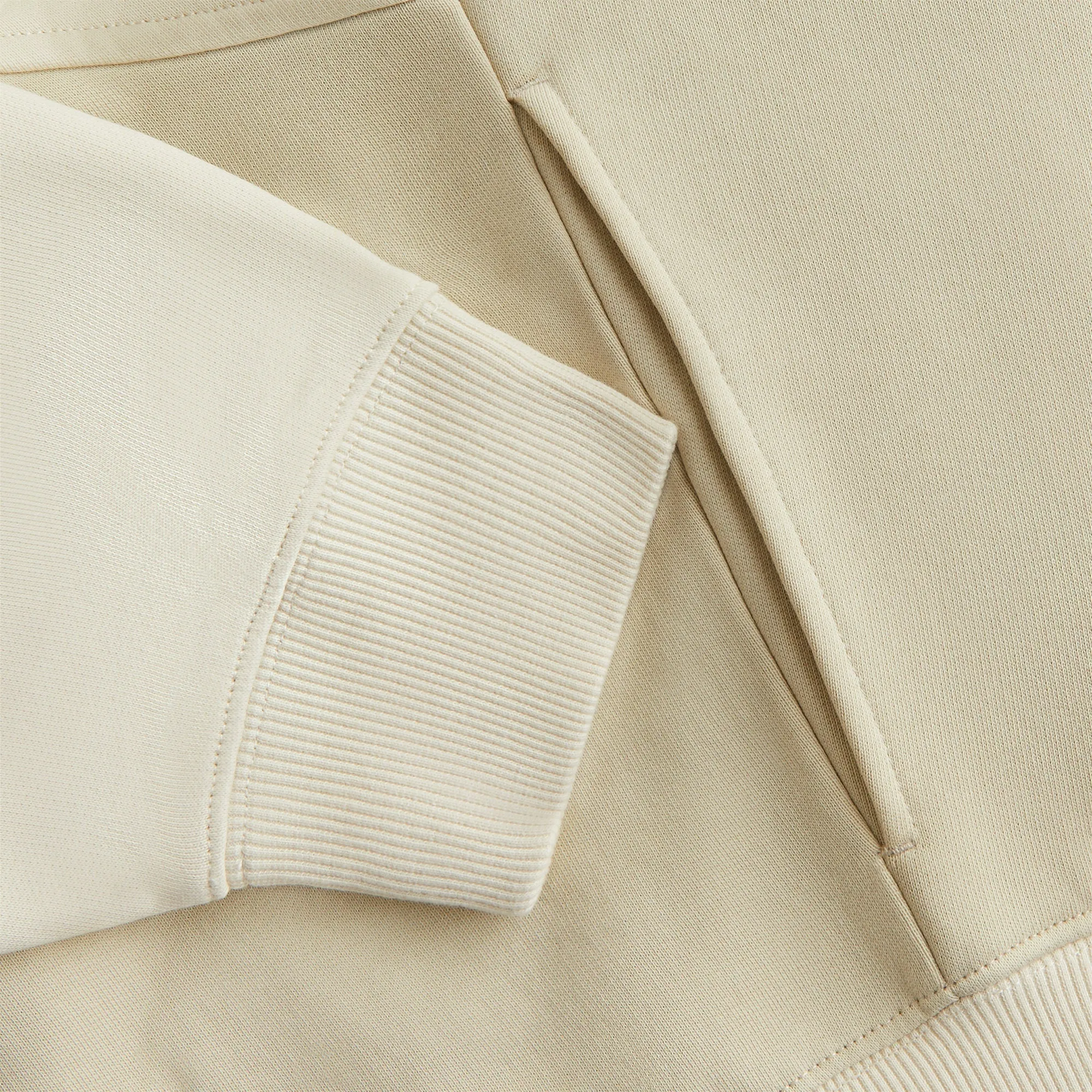 Kith Women for the New York Knicks Hunter III Panelled Quarter Zip - Sandrift sold by Kith product image thumbnail 4