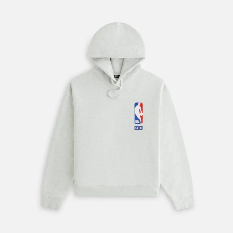 Kith Women for the New York Knicks Maverick Hoodie - Light Heather Grey sold by Kith