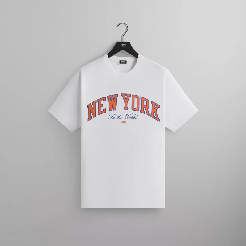 ☆ KITH x New York Knicks Insignia tee コラボTシャツ ☆ Kith for the New York Knicks NY Insignia Vintage Tee - Black