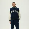 Kith for the New York Knicks Wyona Full Zip Sweater - Nocturnal sold by Kith