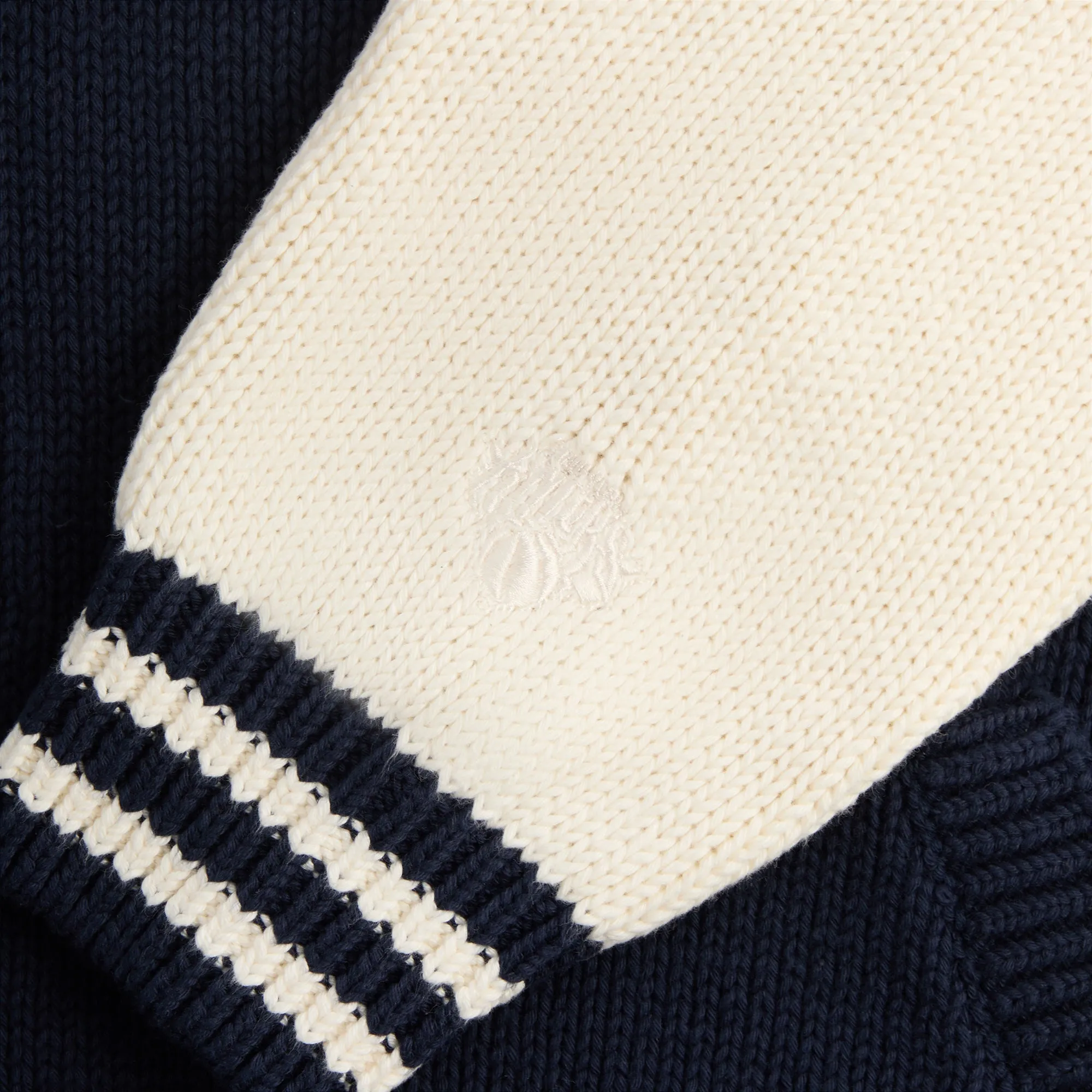 Kith for the New York Knicks Wyona Full Zip Sweater - Nocturnal sold by Kith product image thumbnail 5