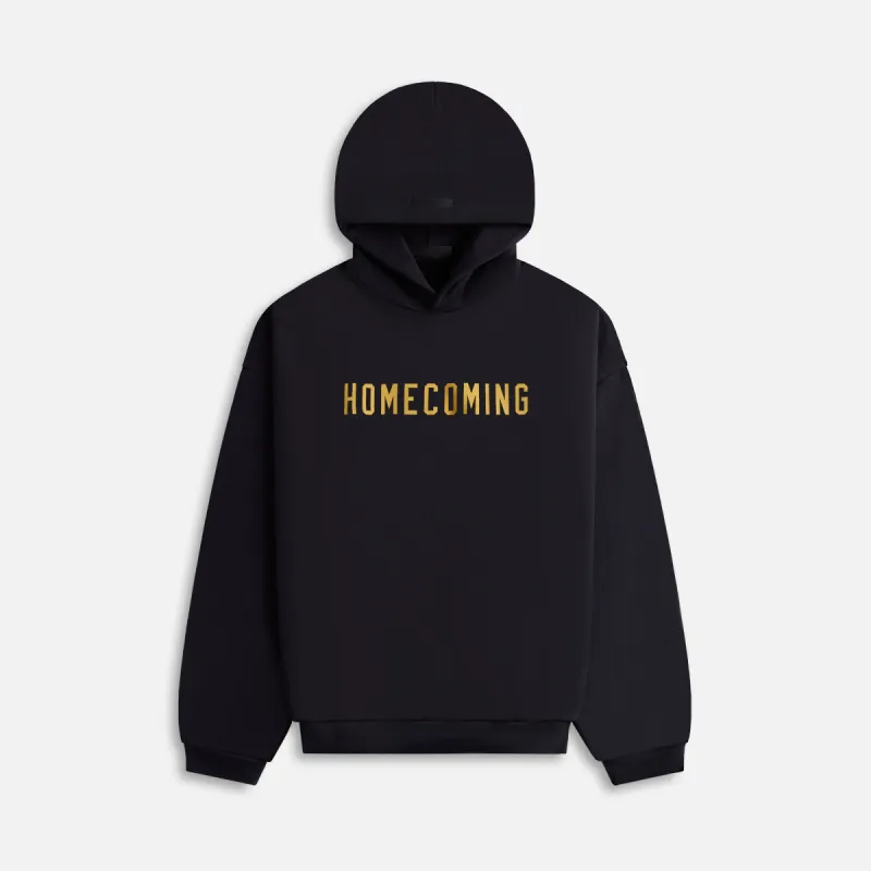 Essentials Heavy Fleece Hoodie - Black sold by Kith