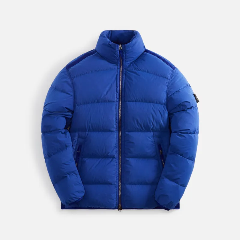 Stone Island Real Down Jacket - Bright Blue sold by Kith