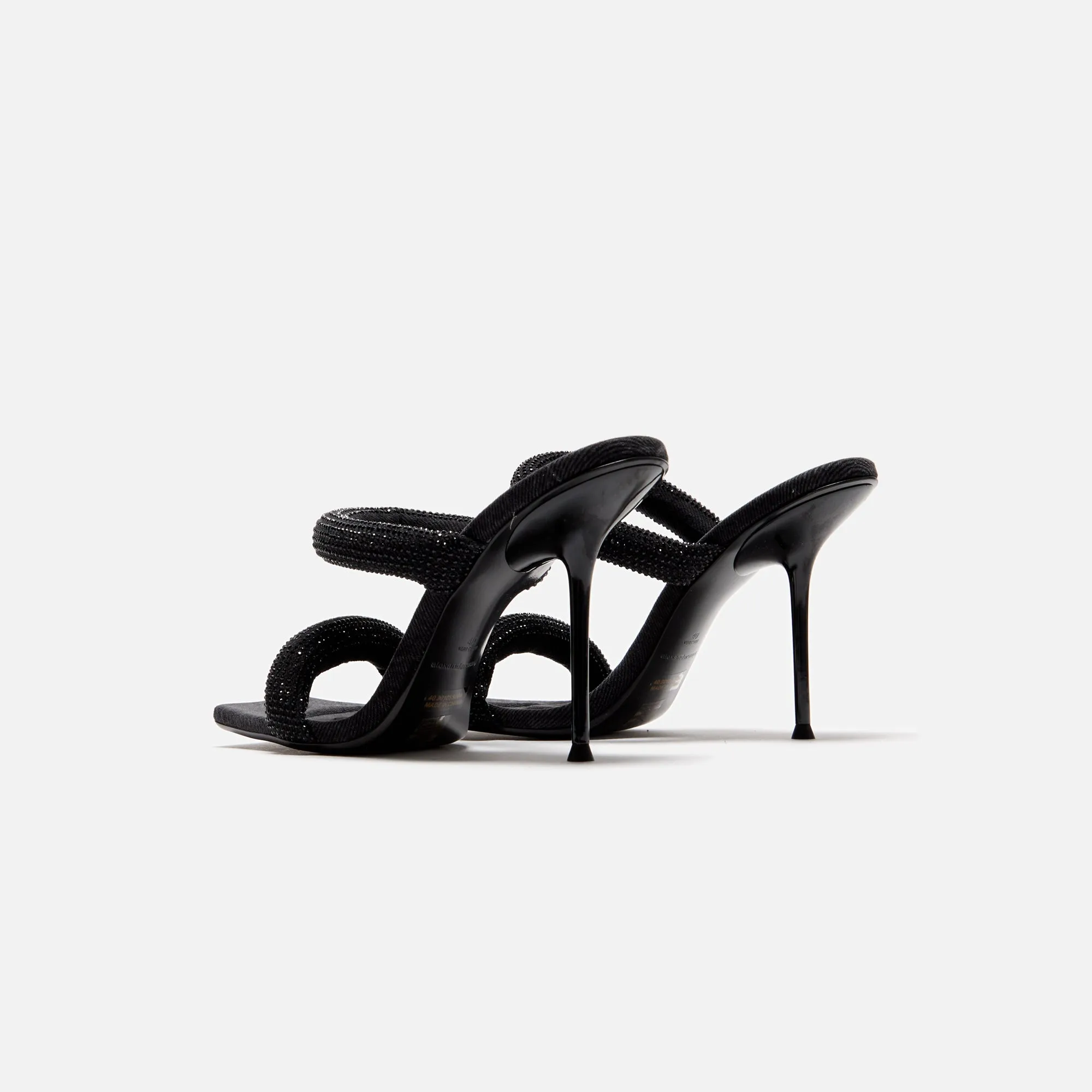 Alexander Wang Julie Tubular Sandal - Washed Black sold by Kith product image thumbnail 4