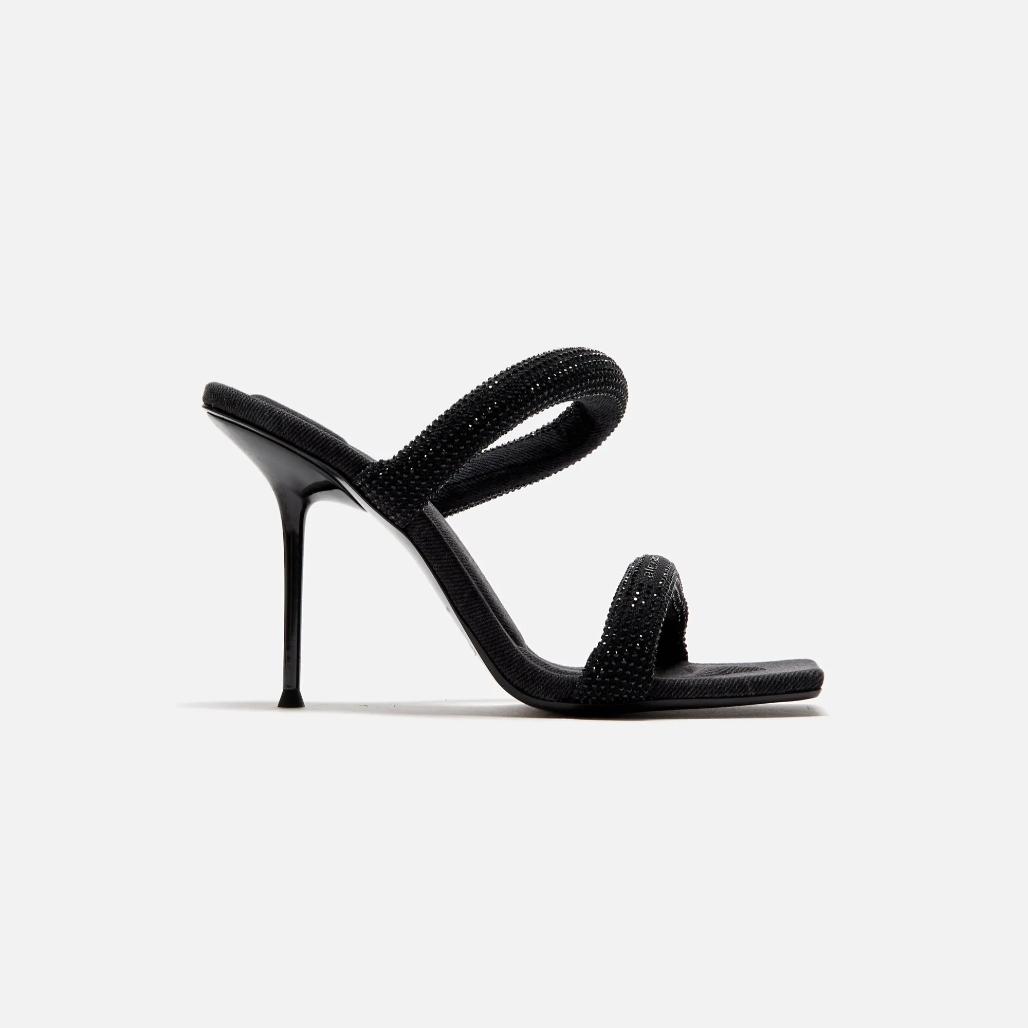 Alexander Wang Julie Tubular Sandal - Washed Black sold by Kith