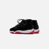 Jordan WMNS Air Jordan 11 Retro- Black / Gym Red / White sold by Kith