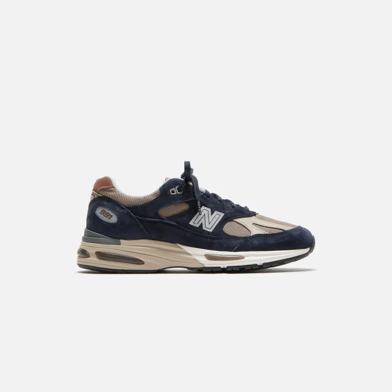 New Balance Made in UK 991v2 - After Midnight / Sepia Tint / Plaza Taupe sold by Kith