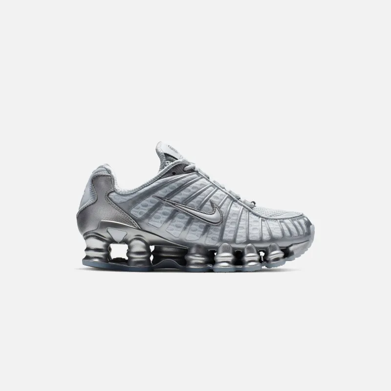 Nike WMNS Shox TL - Pure Platinum / Chrome sold by Kith