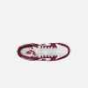 Nike Dunk Low Retro - White / Redwood / Gym Red sold by Kith