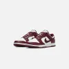 Nike Dunk Low Retro - White / Redwood / Gym Red sold by Kith