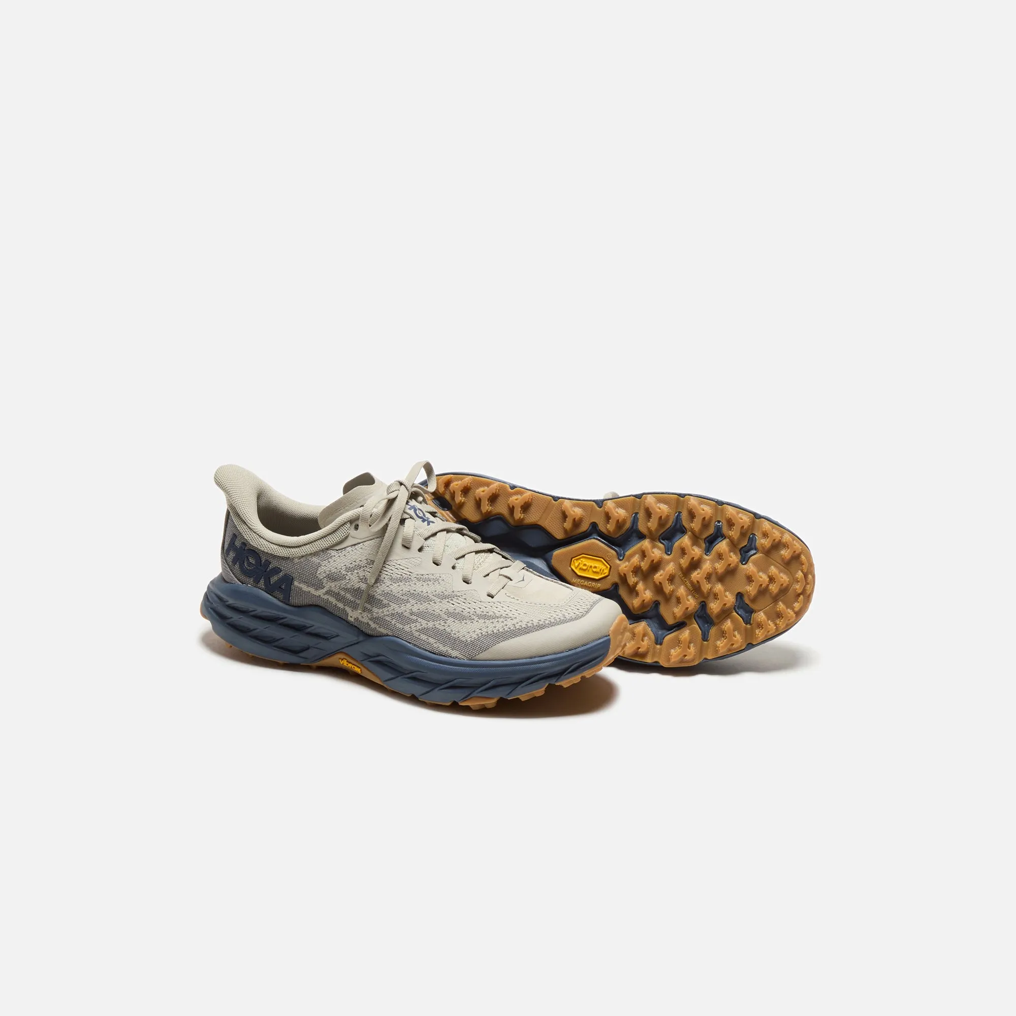 HOKA Speedgoat 5 - Farro / Varisty Navy sold by Kith product image thumbnail 4