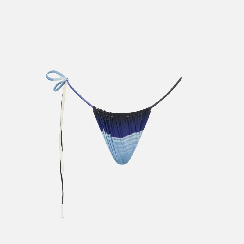 SIR Sunview String Bottom - Shoreline Stripe sold by Kith