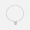 Justine Clenquet Heart Choker - Palladium sold by Kith