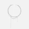 Justine Clenquet Daisy Necklace - Palladium sold by Kith