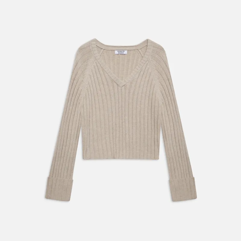 Frankies Bikinis Ashton Sweater - Cream sold by Kith