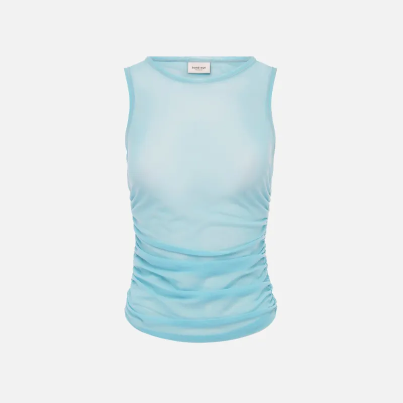 Bond Eye Claudia Tank Top - Black Mesh sold by Kith