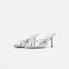 Femme LA Sicilian Slipper - Platinum sold by Kith