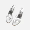 Femme LA Sicilian Slipper - Platinum sold by Kith