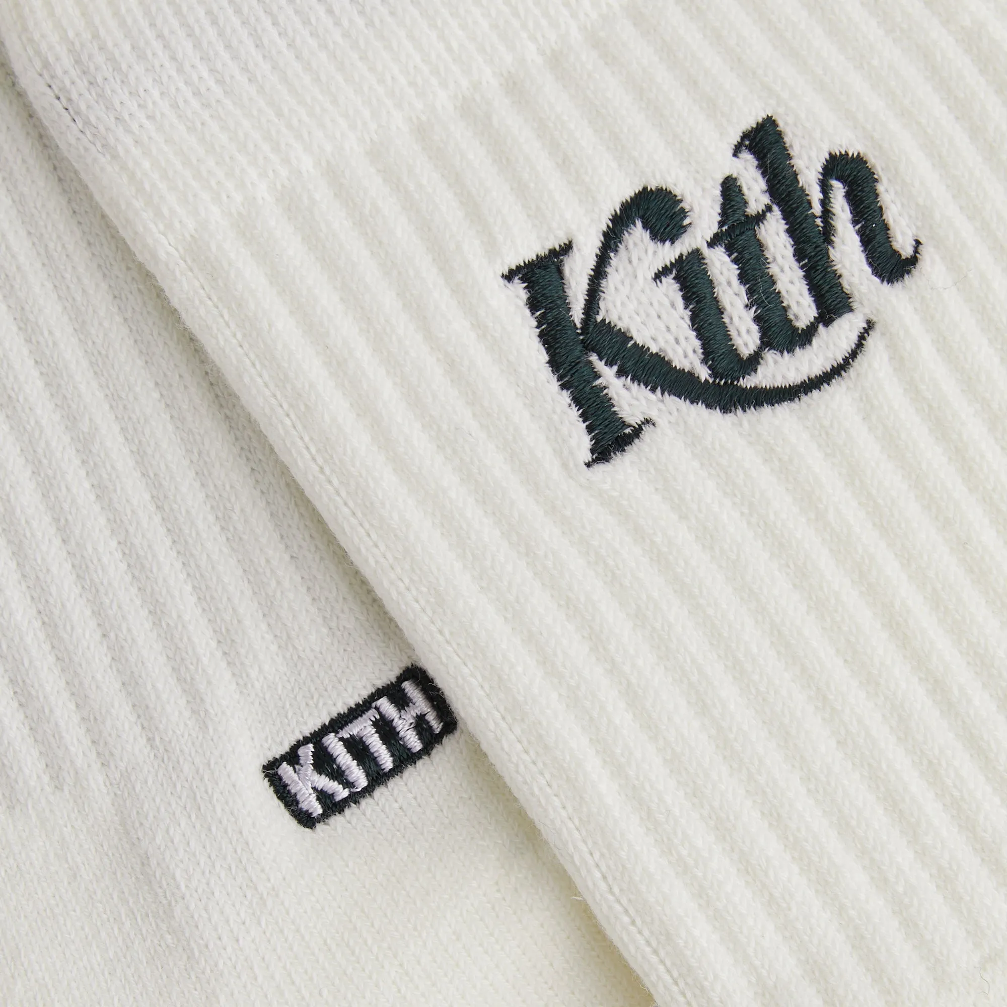 Kith Graphic Mid Crew Sock - White sold by Kith product image thumbnail 3