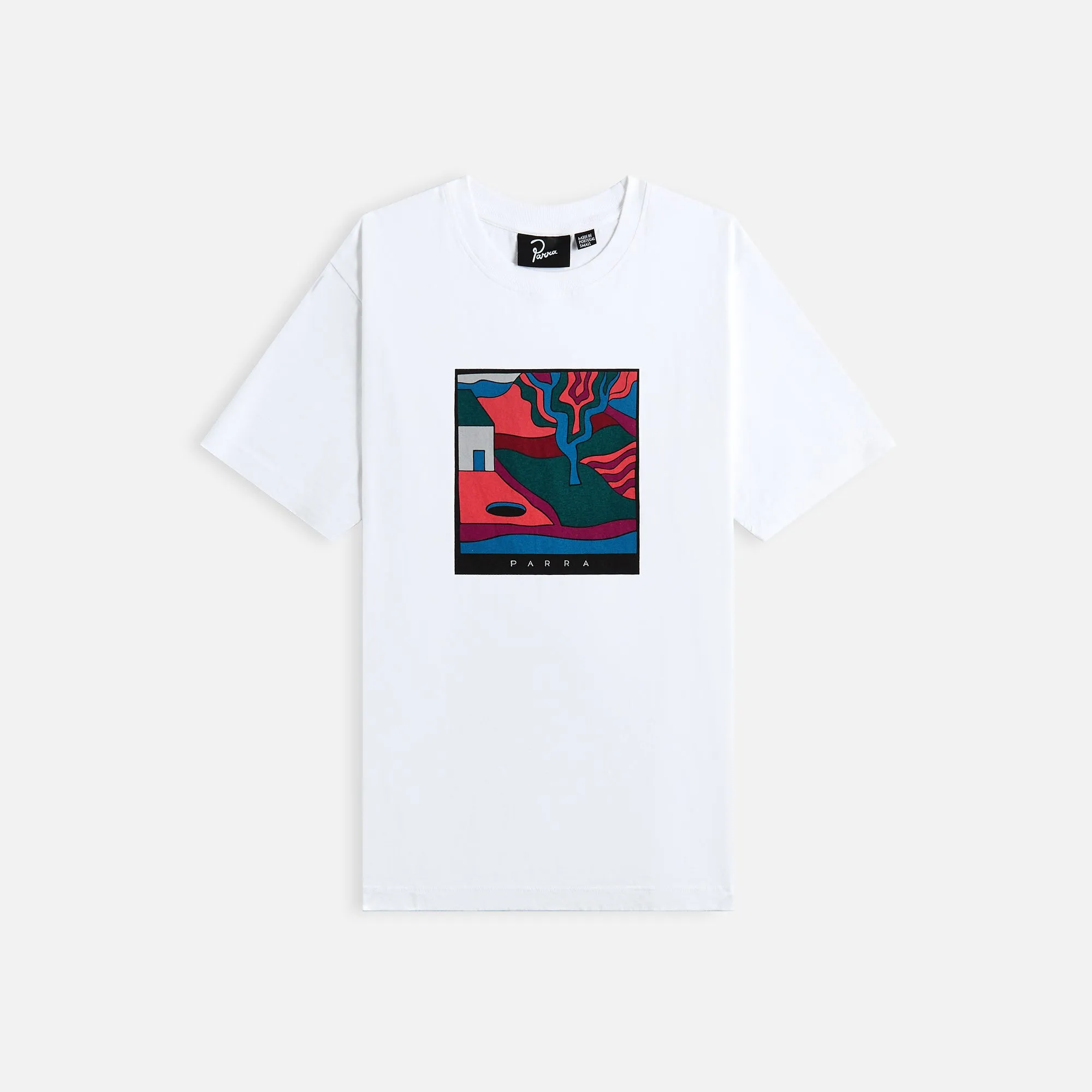 by Parra Hole In The Yard Tee - White sold by Kith