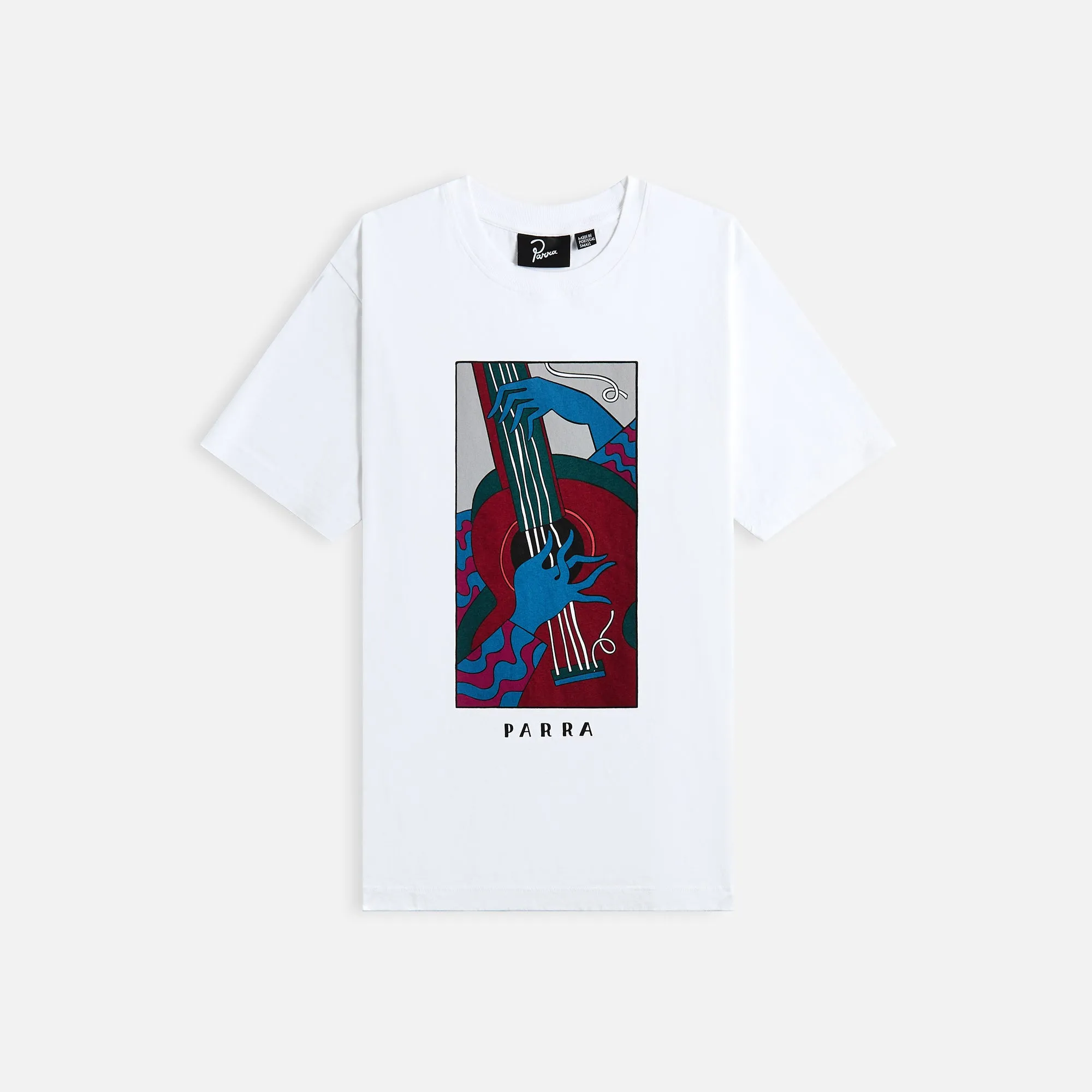 by Parra Cheap Strings Tee - White sold by Kith