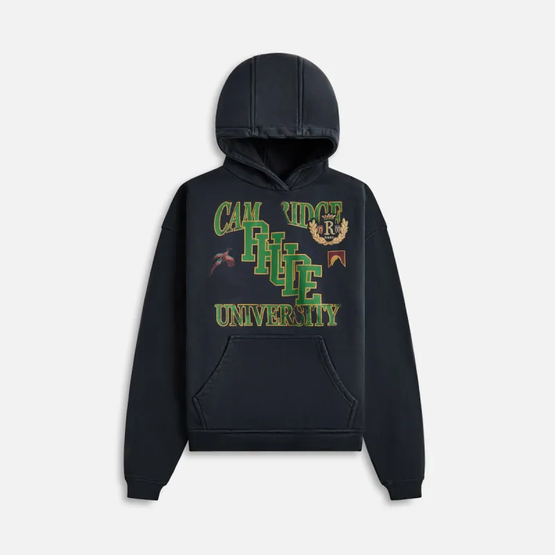 Rhude University Hoodie - Vtg Black sold by Kith