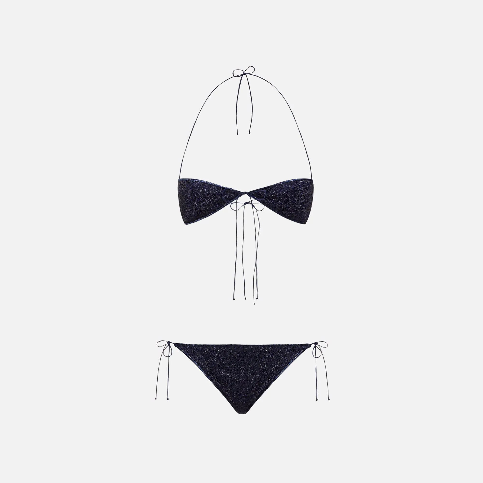Oseree Lumiere Triangle Bandeau - Night Blue sold by Kith