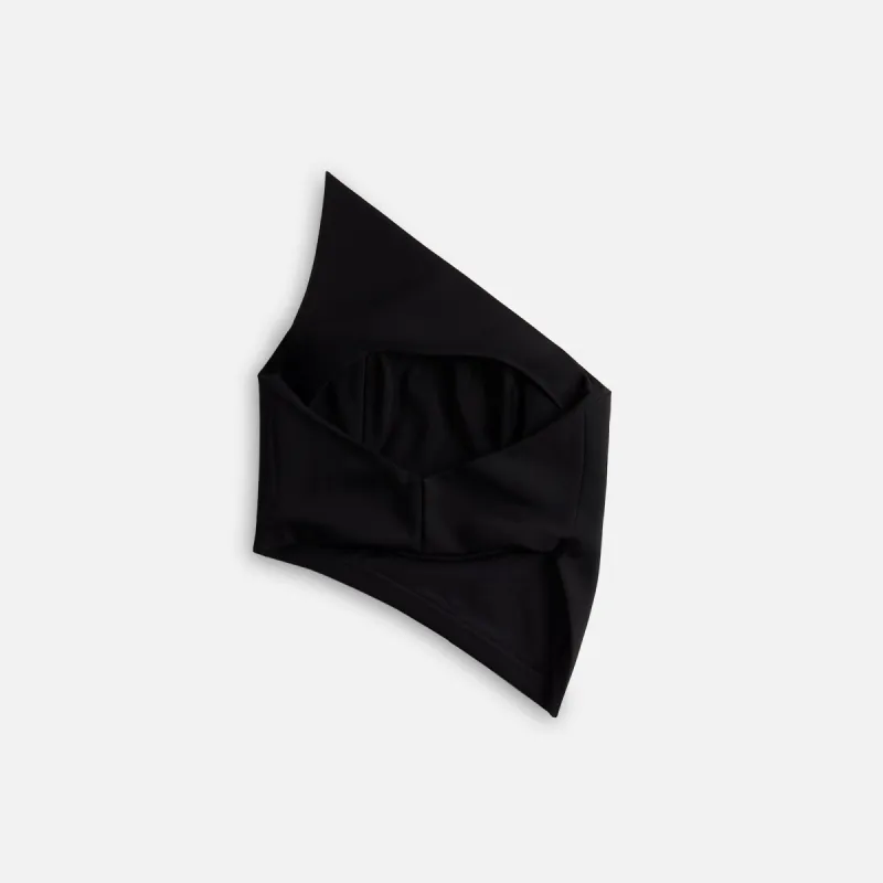 Alexander Wang Asymmetric Strapless Pointed Hem Top - Black made by Alexander Wang