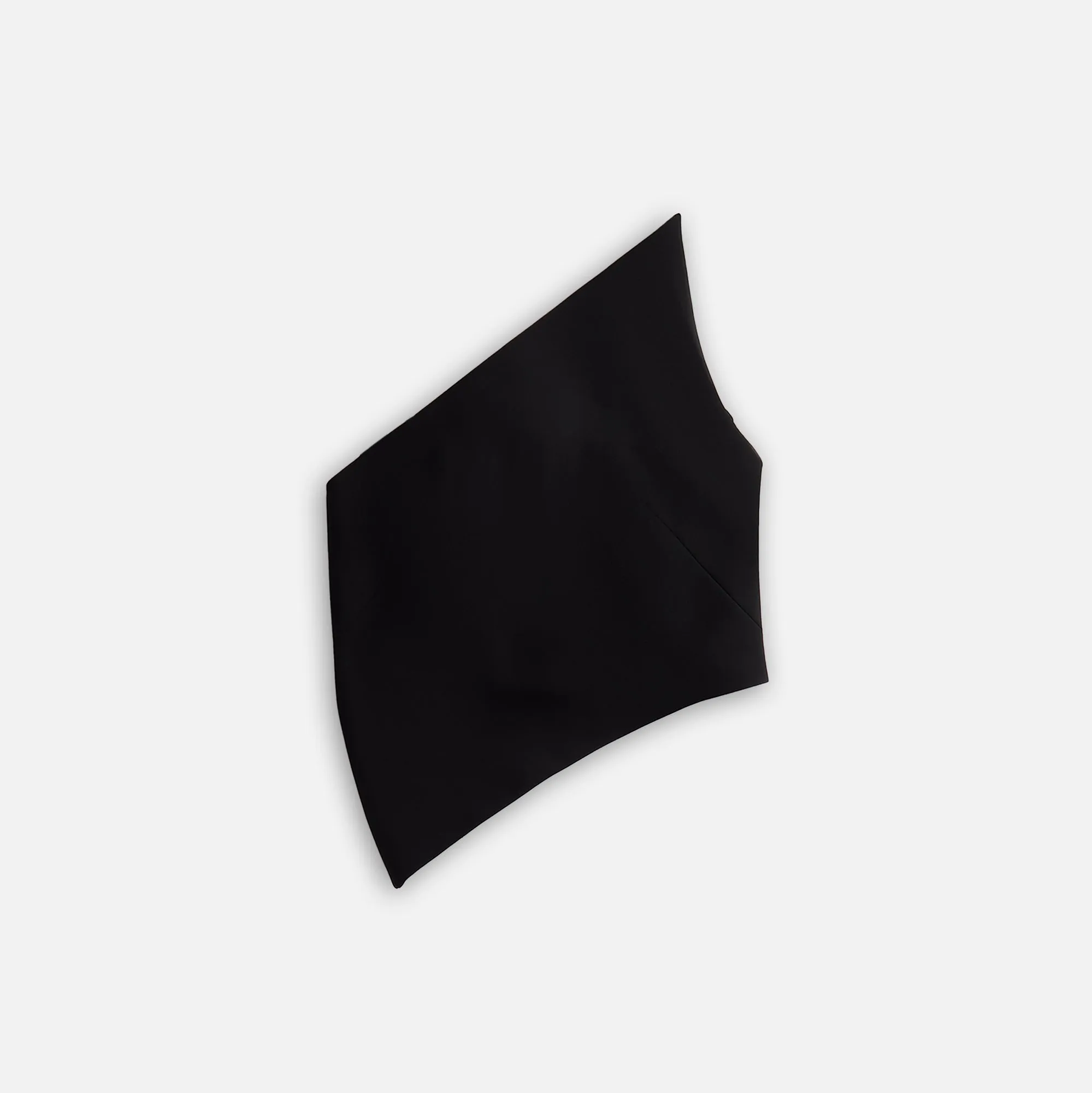 Alexander Wang Asymmetric Strapless Pointed Hem Top - Black sold by Kith product image thumbnail 2