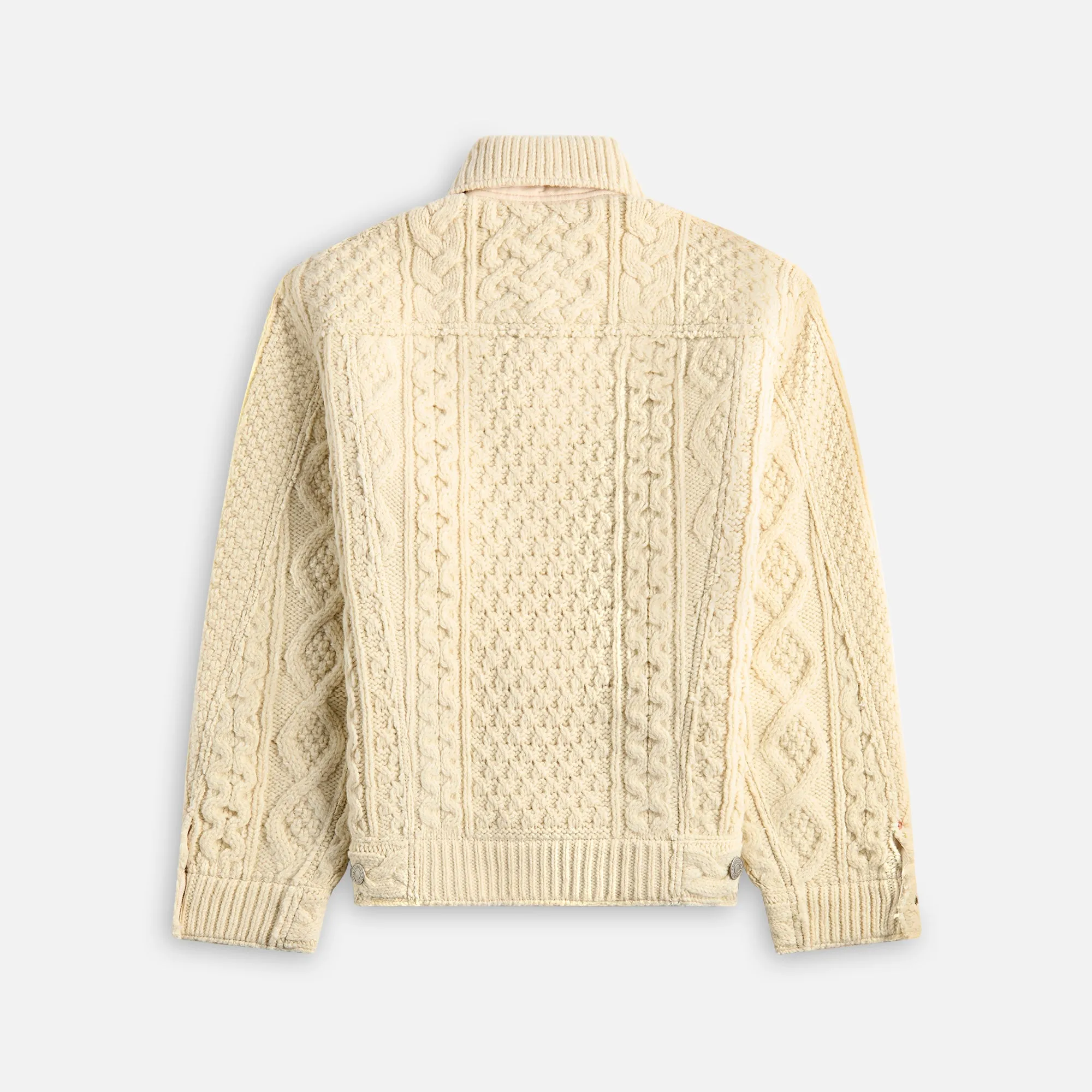 Junya Watanabe Man Shetland Wool Aran Pattern Levis - Natural sold by Kith product image thumbnail 2