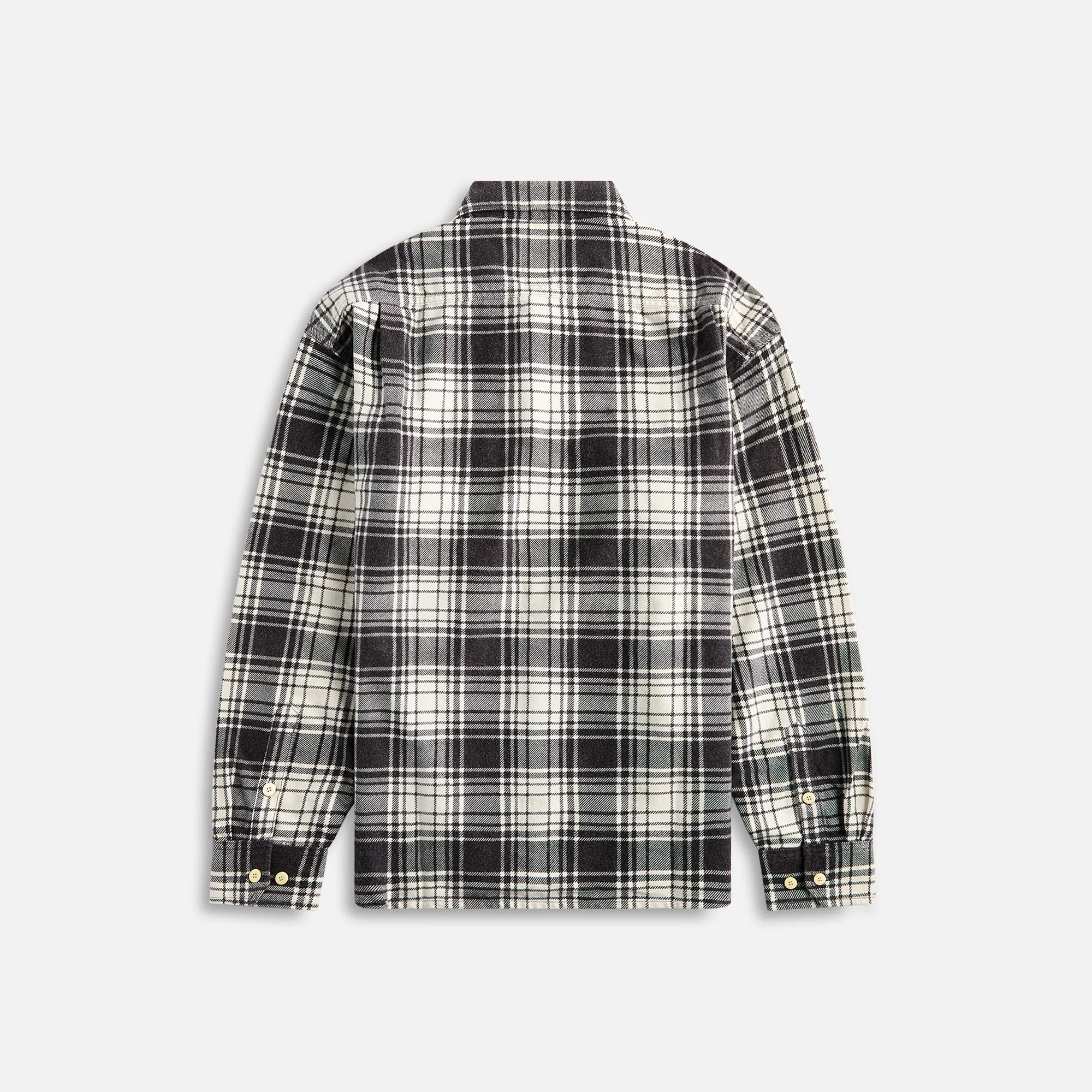 Visvim Pioneer Check Long Sleeve - Black sold by Kith product image thumbnail 2