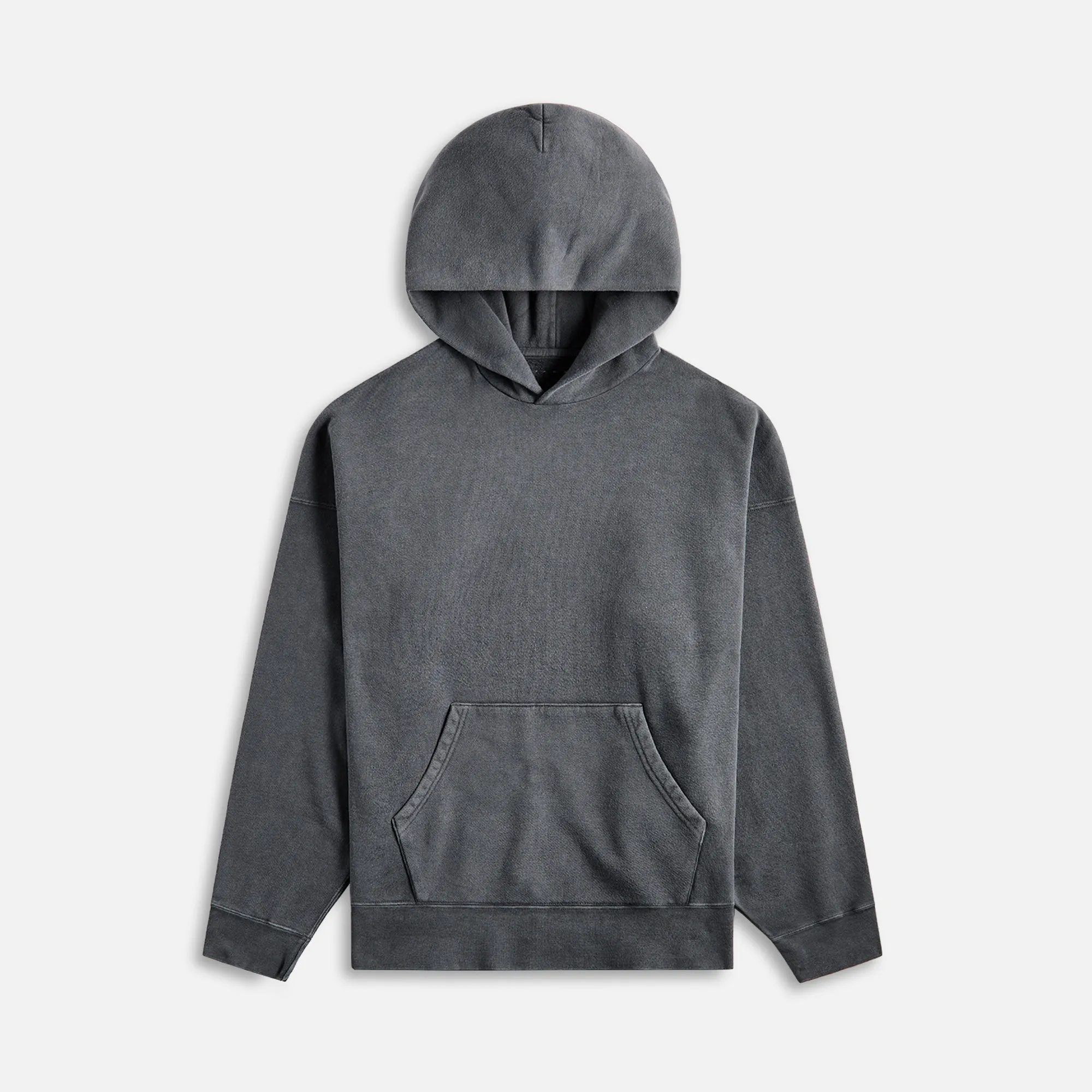 Visvim Jumbo SB Hoodie P.O. Dmgd - Black sold by Kith