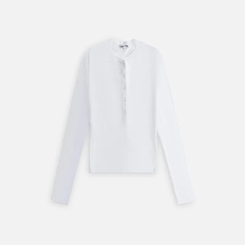 Cotton Citizen Verona Henley - White sold by Kith
