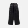 T by Alexander Wang High Waisted Pant with Panel Detail - Black sold by Kith