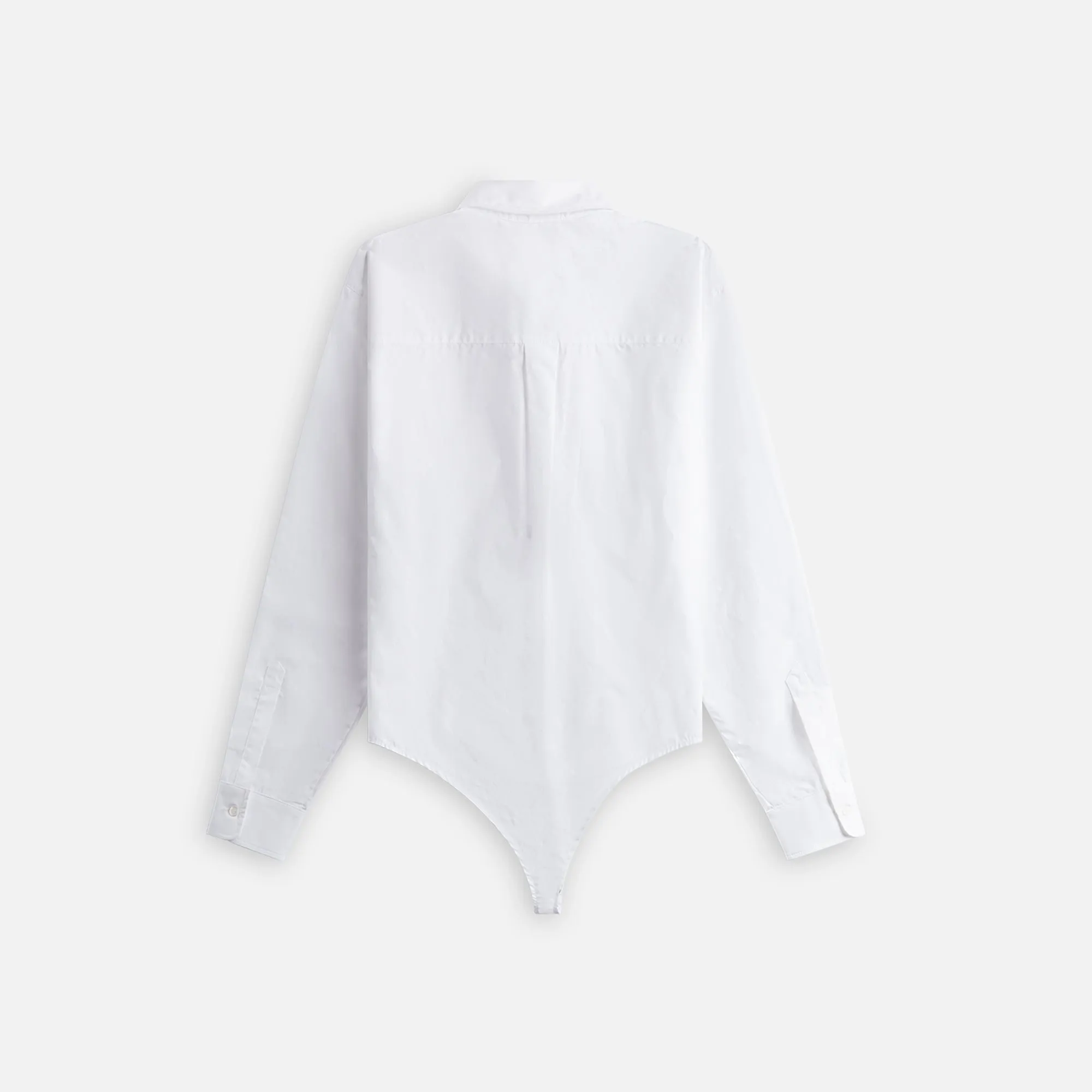 Coperni Bodysuit Poplin Shirt - White sold by Kith product image thumbnail 2