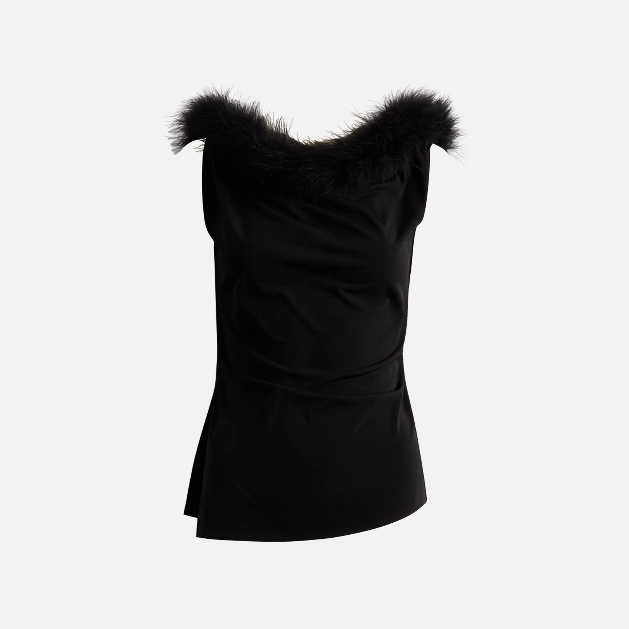 Coperni Boa Jersey Top - Black sold by Kith
