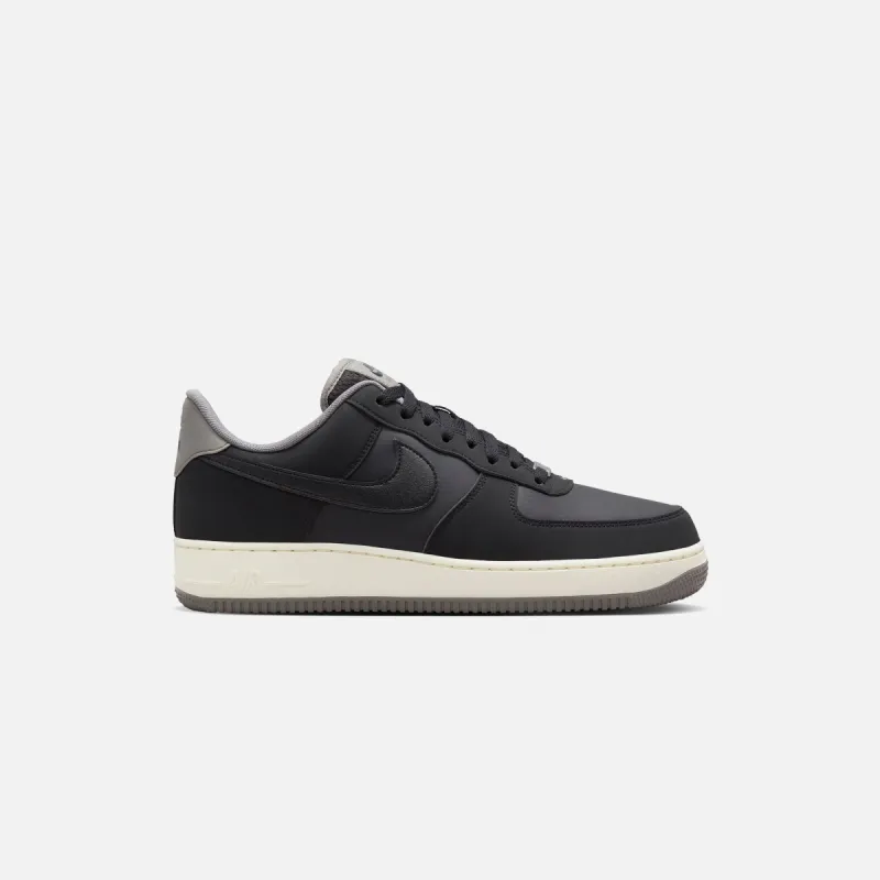 Nike Air Force 1 '07 LV8 - Black / Flat Pewter / Coconut Milk sold by Kith