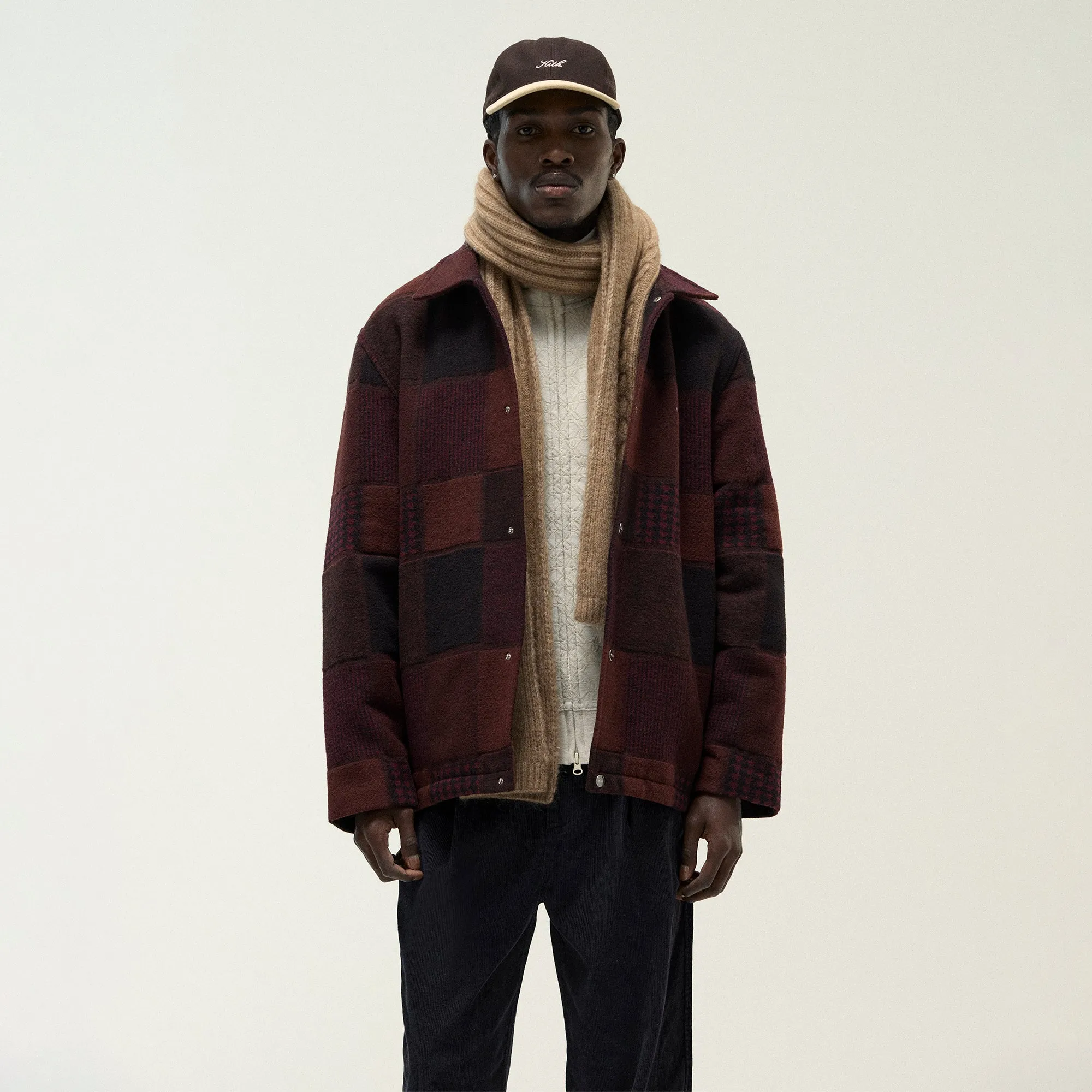 Kith Patchwork Wool Coaches Jacket - Aerate sold by Kith product image thumbnail 2