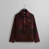 Kith Patchwork Wool Coaches Jacket - Aerate sold by Kith