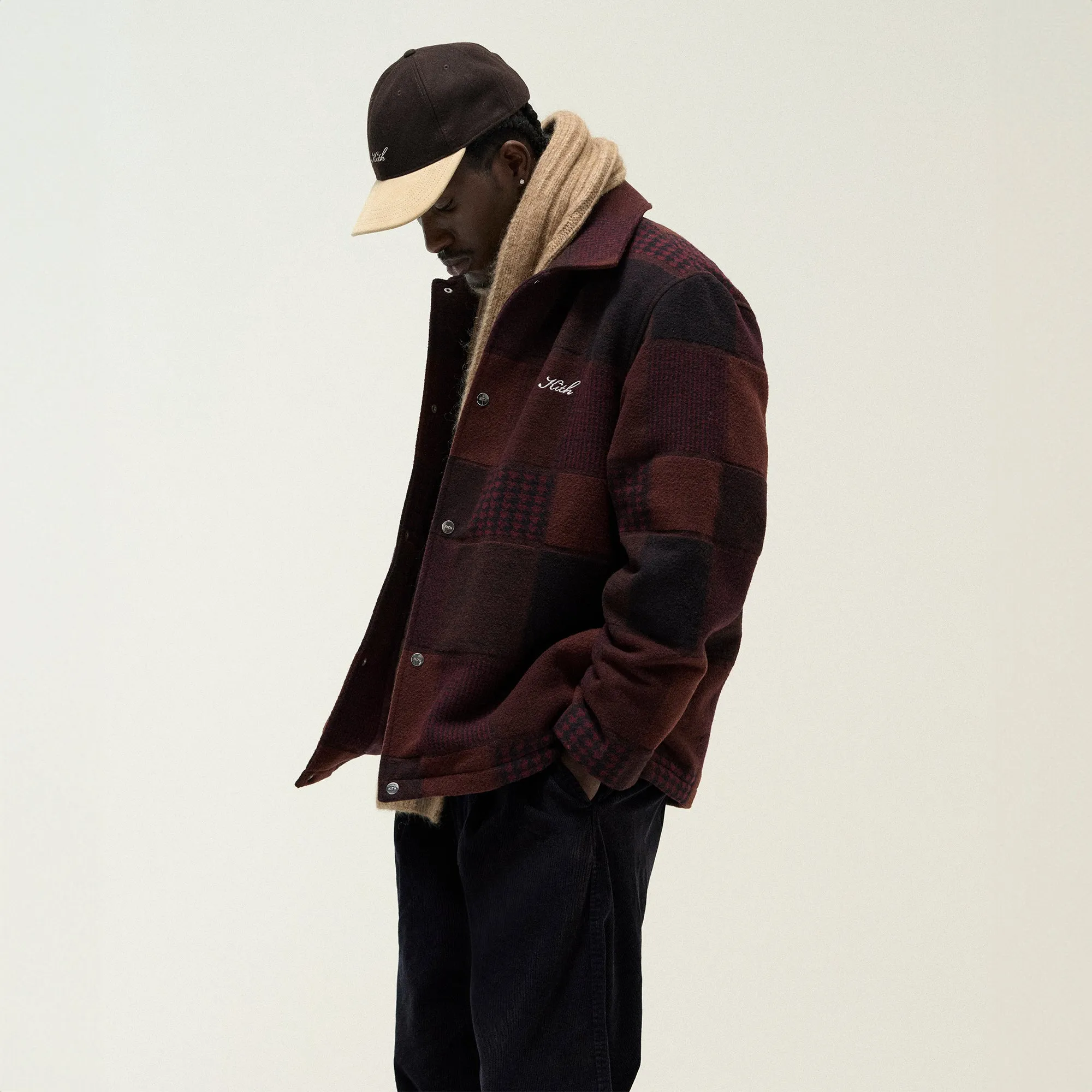 Kith Patchwork Wool Coaches Jacket - Aerate sold by Kith product image thumbnail 3