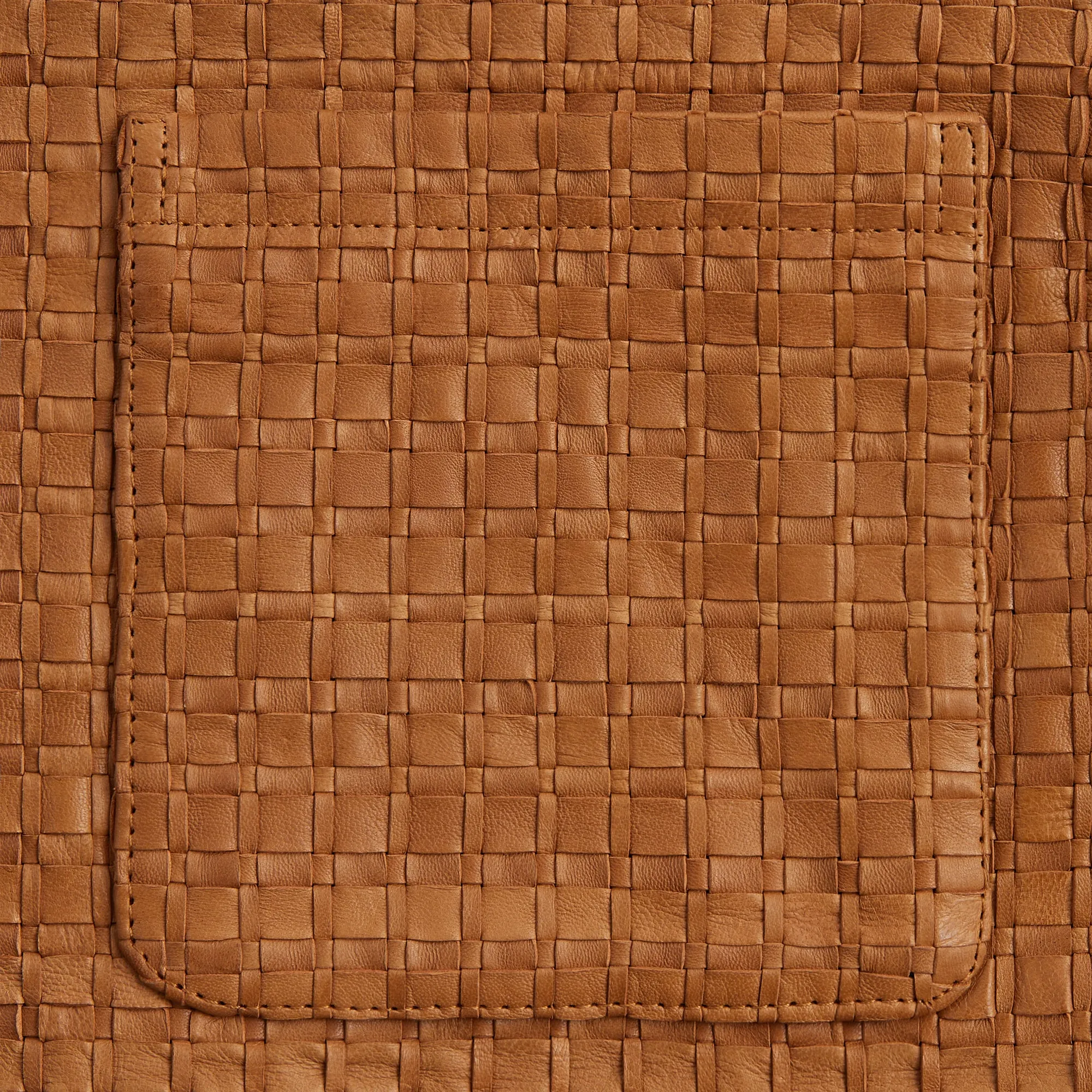 &Kin Woven Leather Apollo II Shirt - Tool sold by Kith product image thumbnail 5