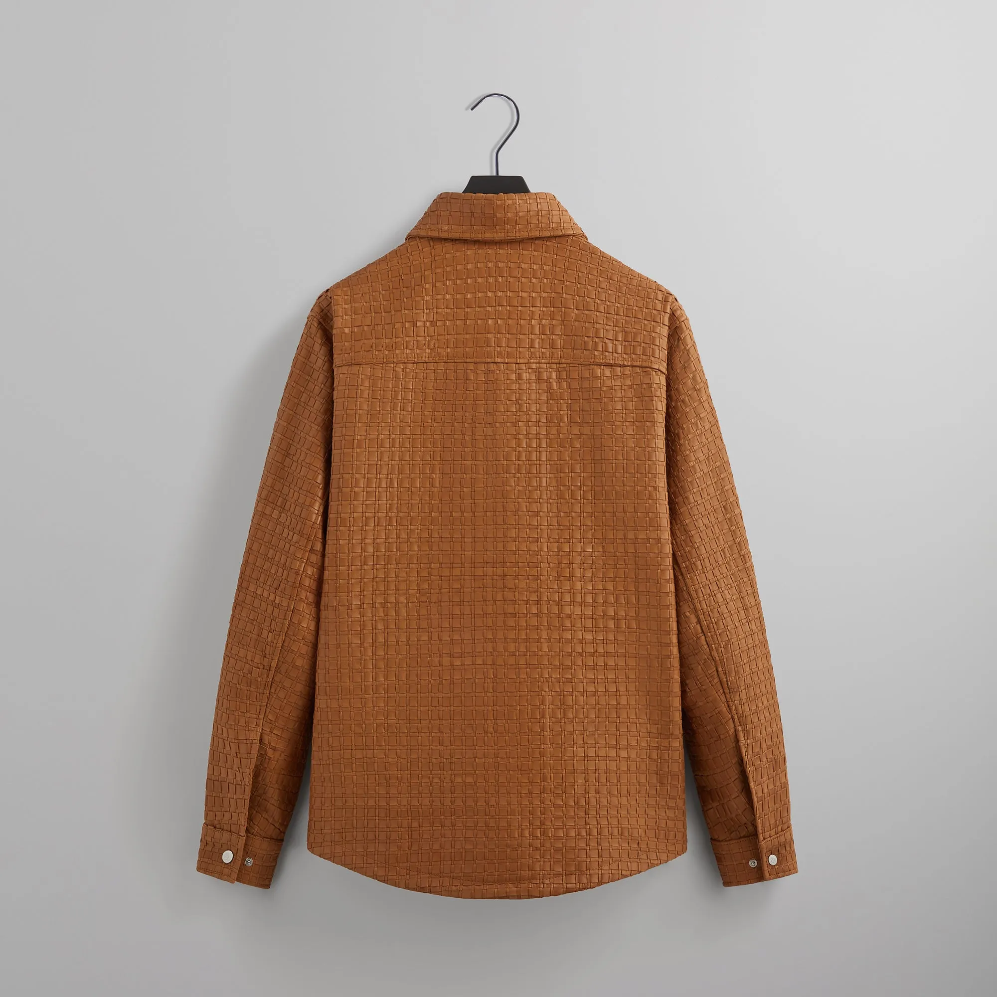 &Kin Woven Leather Apollo II Shirt - Tool sold by Kith product image thumbnail 3