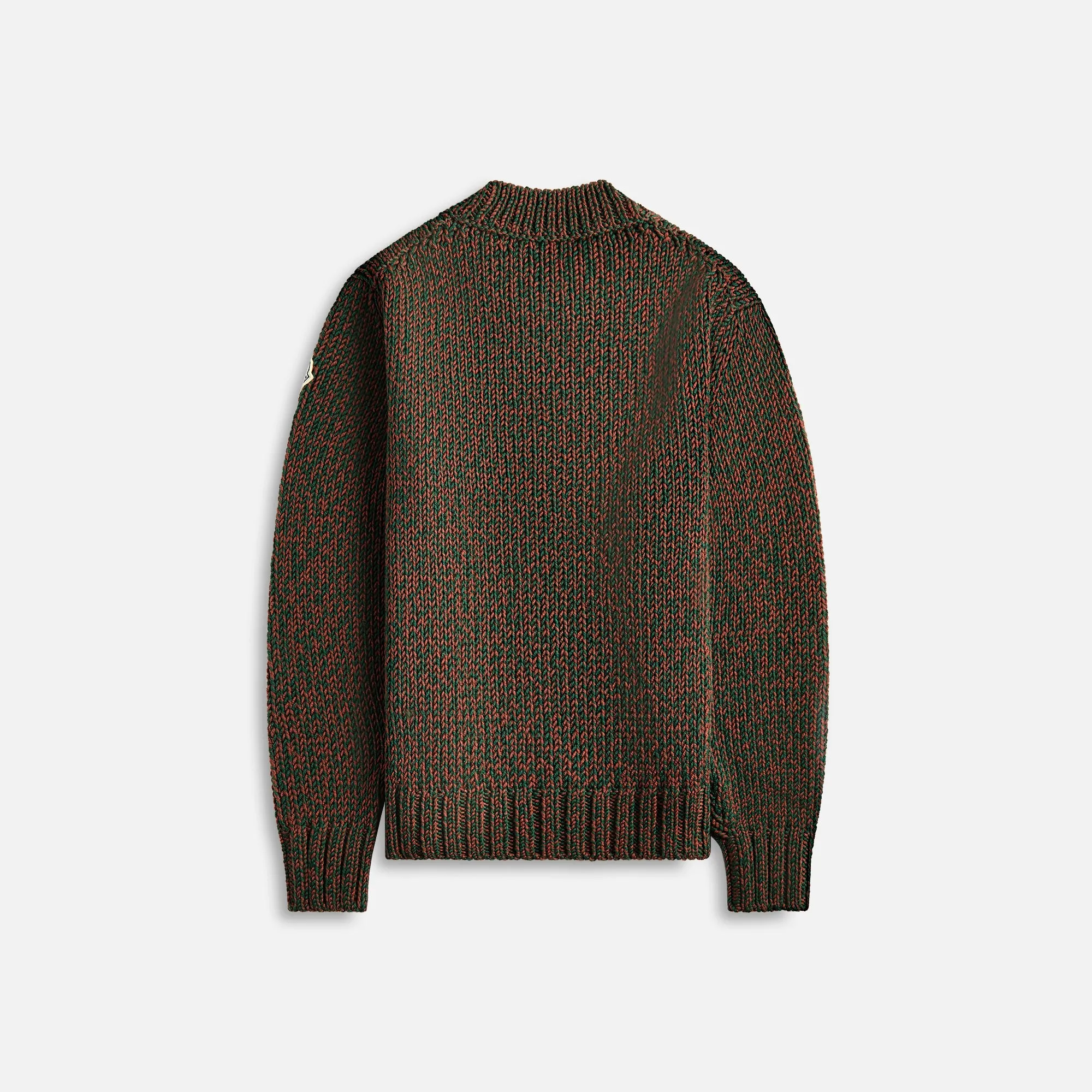 Moncler Mouliné Wool Sweater - Dark Green sold by Kith product image thumbnail 2