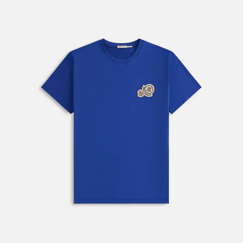 Moncler Logo Tee - Navy sold by Kith