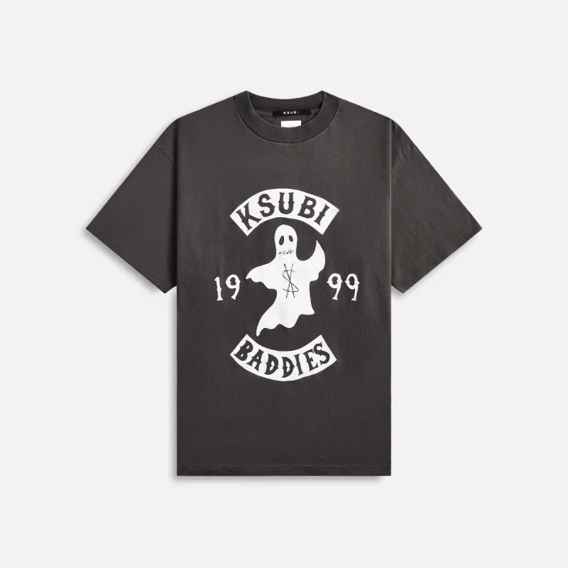 Ksubi Baddies Ekcess Tee - Faded Black sold by Kith