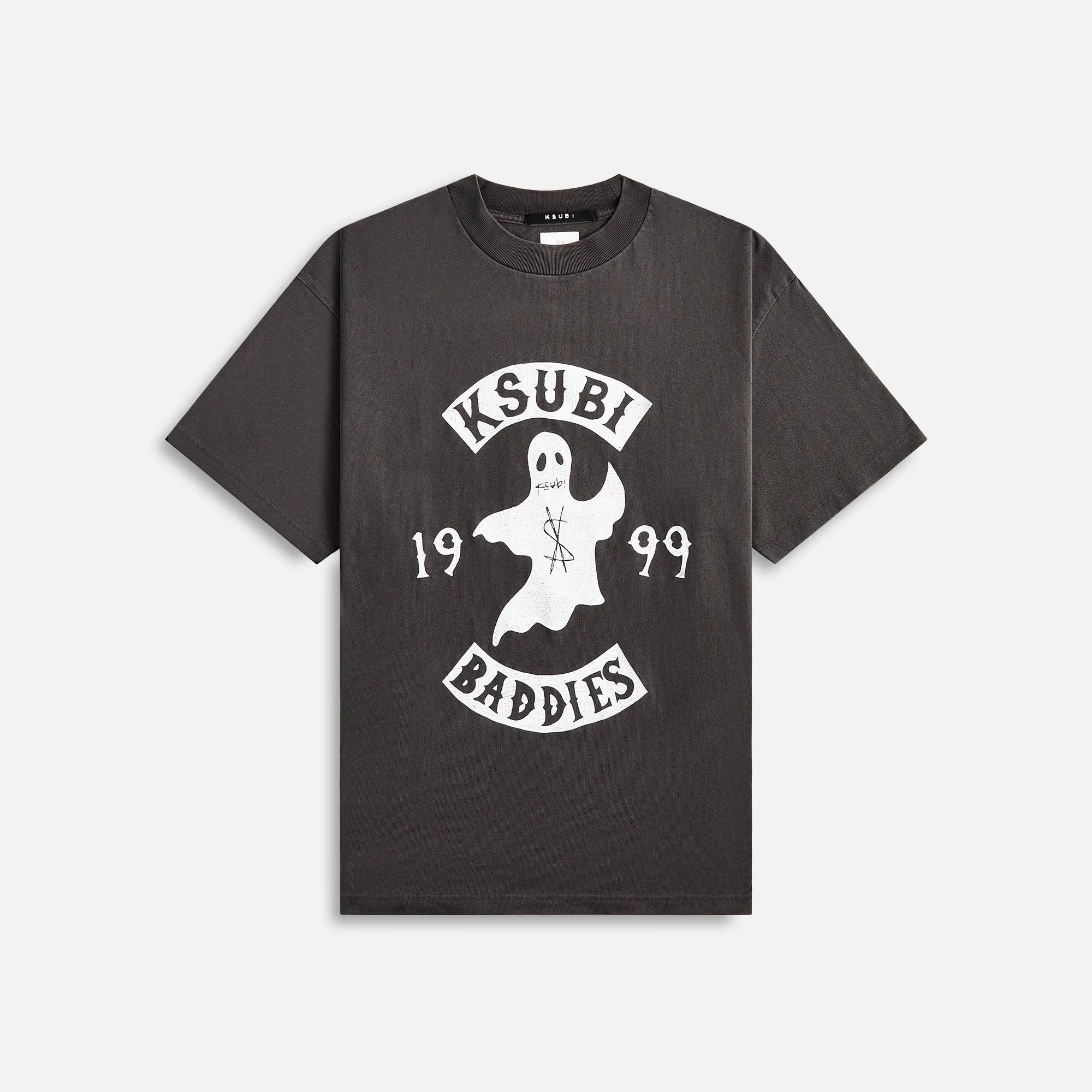 Ksubi Baddies Ekcess Tee - Faded Black sold by Kith