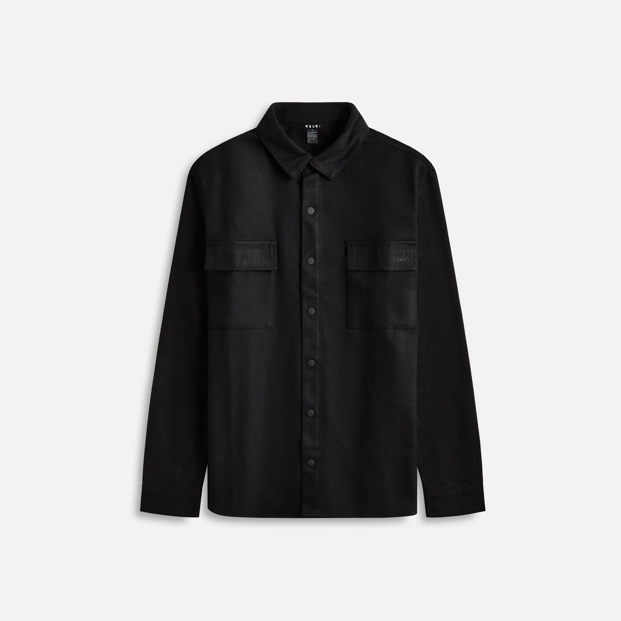 Ksubi 1999 Snakebite Long Sleeve Shirt - Black sold by Kith