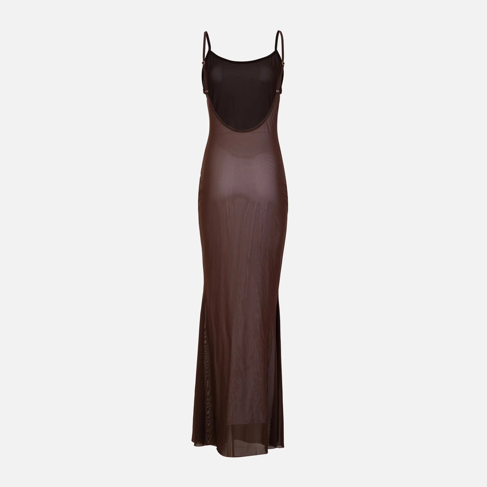 Gonza Strappy Maxi Dres - Marron sold by Kith product image thumbnail 2