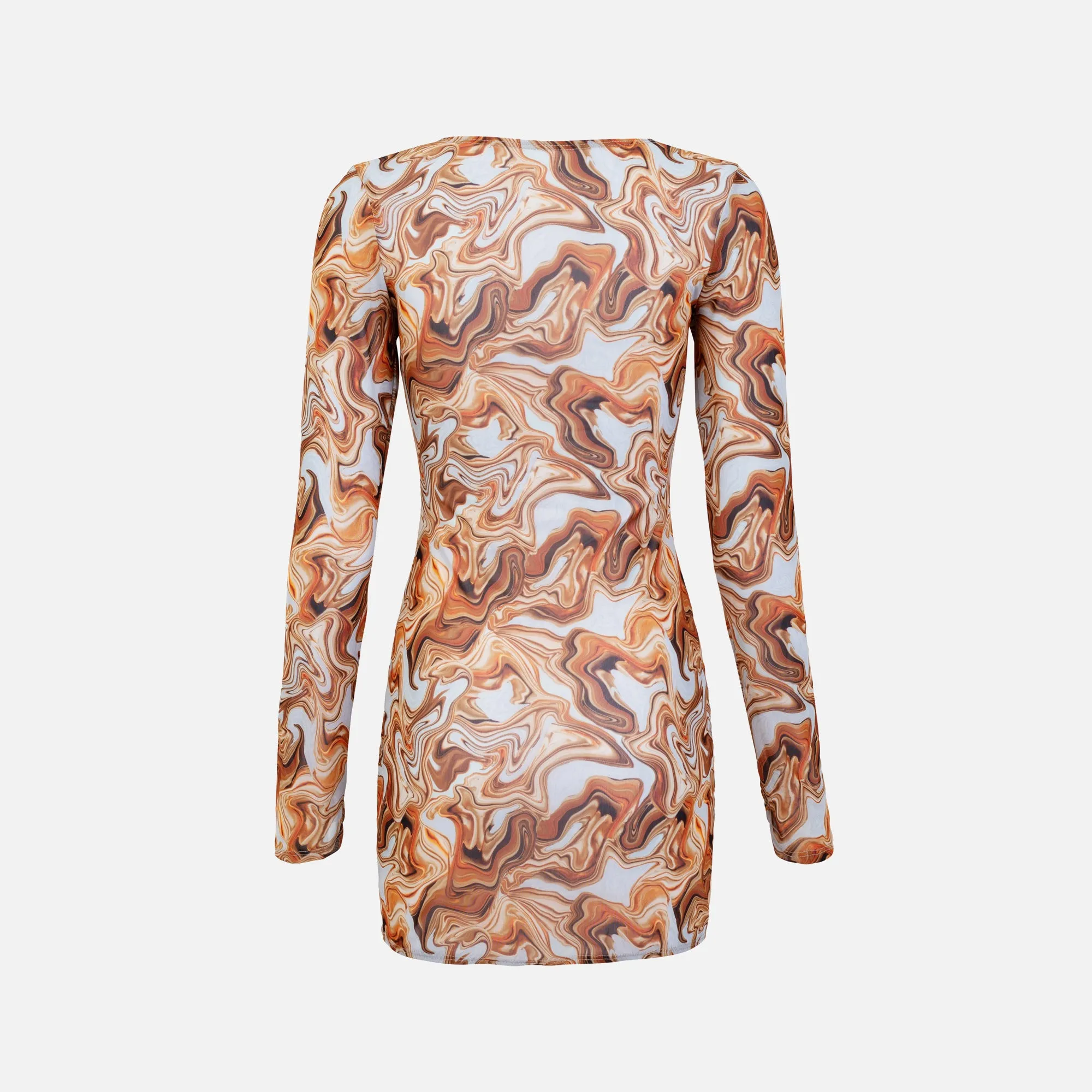 Gonza Long Sleeve Mini Dress - Dorada sold by Kith product image thumbnail 2